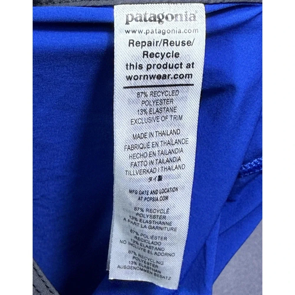 Patagonia Hydro Series Boardshorts Mens 30 Blue Stretch Surf Swim Trunks Beach